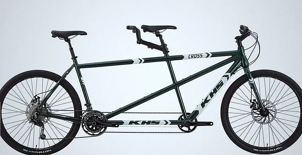 2025 KHS TANDEMANIA CROSS Tandem 650B Aluminum 27 Speed Bike Small New in Box