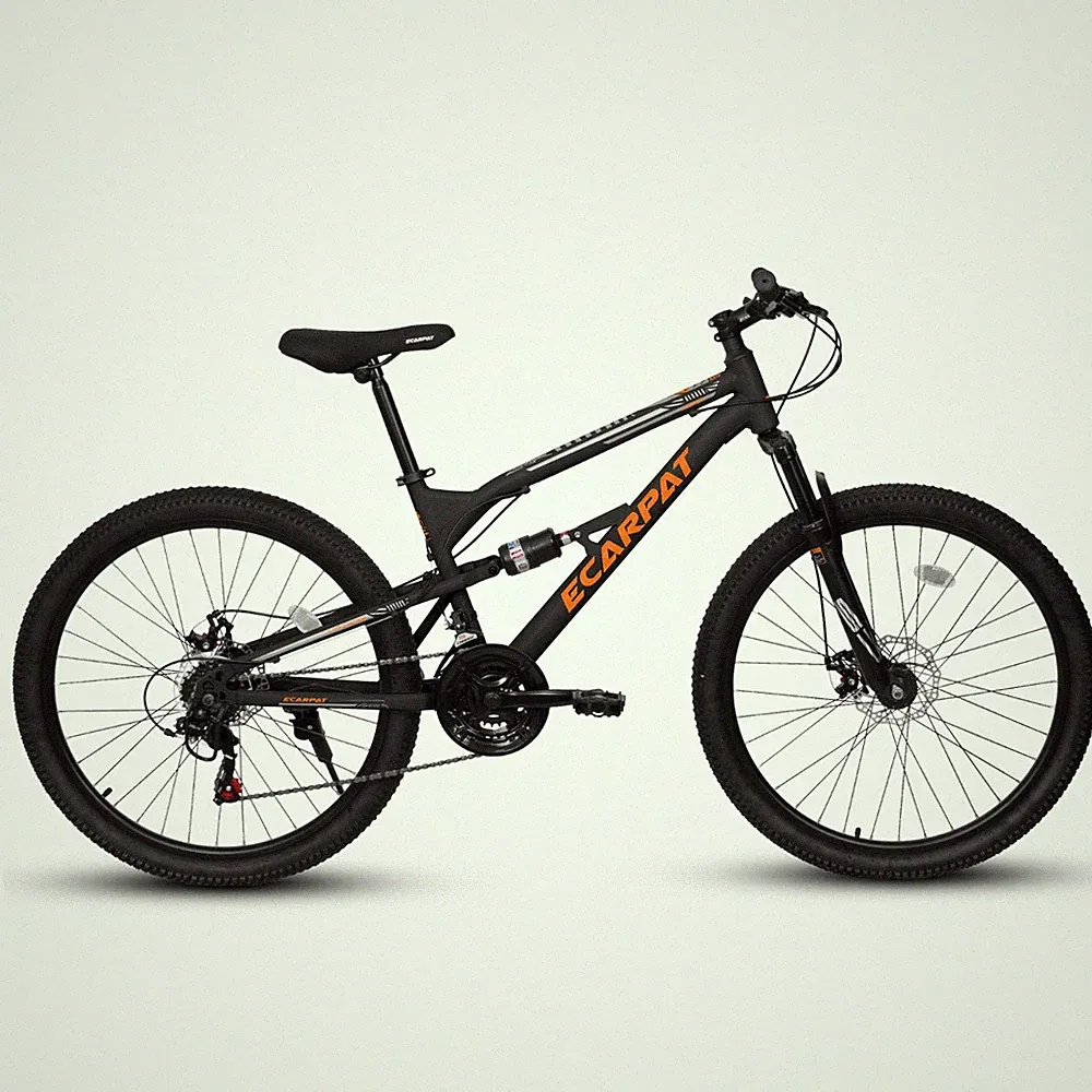 26 Inch Mountain Bike Bicycle 21 Speed Suspension Trail Commuter City