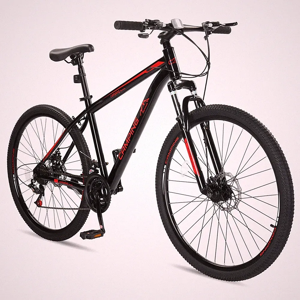27.5'' MTB Bike 21 Speeds Mountain Bicycle Double Disc Brake Adult Men Women US