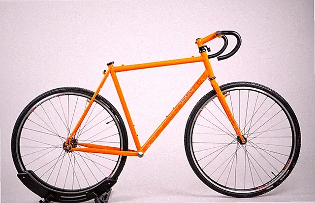 Black Cat Bicycles Single Speed Cyclocross Frameset 57cm Handcrafted USA Steel