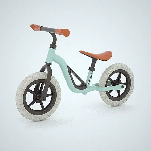 CHILLAFISH CHARLIE BREEZE 10" KIDS' BALANCE BIKE - MINT GREEN - Scratch & Dent