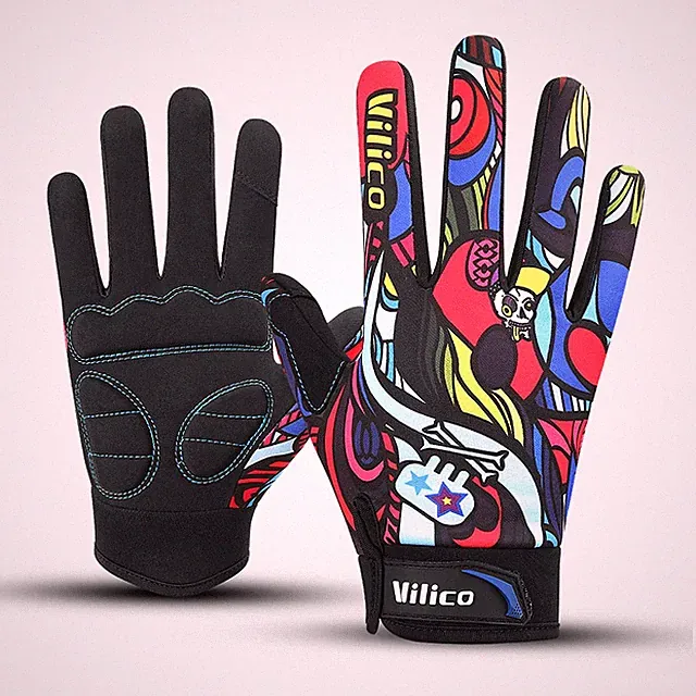 Cycling Gloves Full Finger Touchscreen Bicycle Gloves Road MTB Mountain Gloves