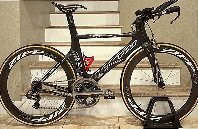 Felt DA Bayonet Triathlon/TT carbon Bike 52cm Dura-Ace DI2 Groupset/ Zipp 404