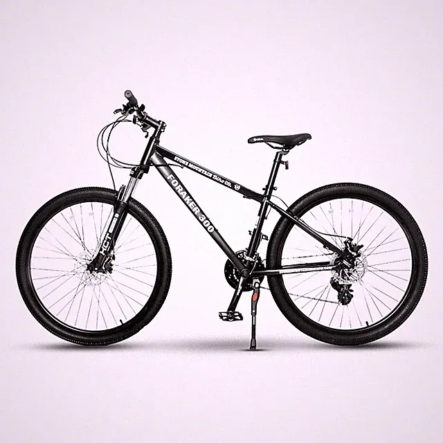 Foraker 300 27.5" Mountain Bike 21 Speed Aluminum Disc Brake Adult Men Black