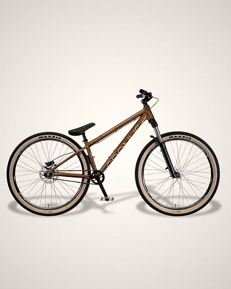 Free Agent Cronus 26” BMX Jump Bike 100mm Fork Shimano MT200 Disc Mud Brown