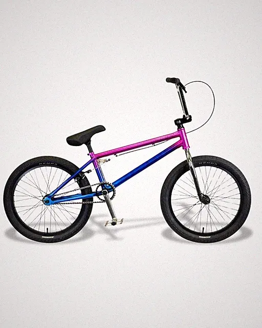 Free Agent Lodus 2024 BMX Bike 20.5” CrMo Frame 28×9 20×2.35 Cotton Candy
