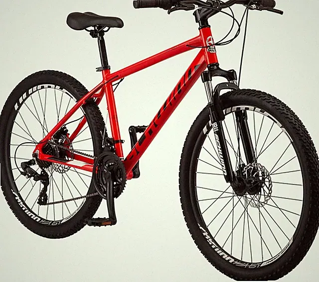 High Timber Mountain Bike for Adult Youth Men Women Boys Girls, 24 to 29-Inch Wh