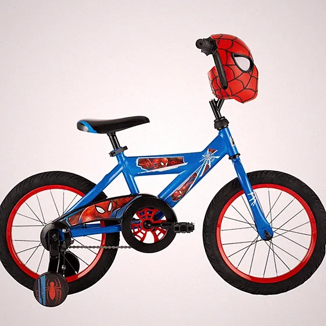 Huffy 16" Marvel Spider-Man Kids' Bike, Fits Riders 3'5" - 4'0", Red, Child, Boy