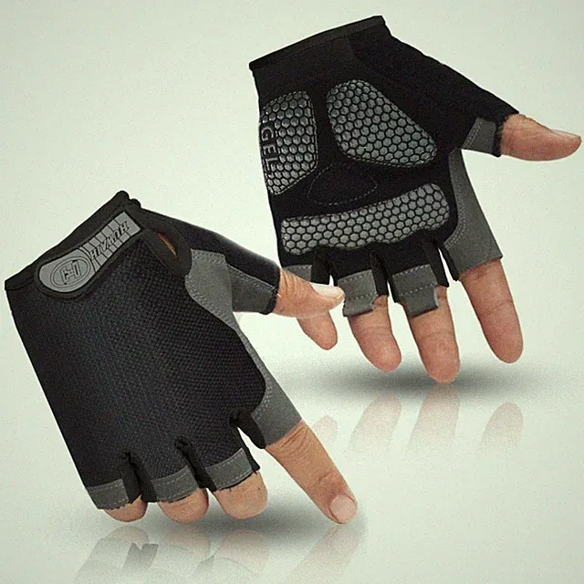 HuwaiH Bike Gloves for Men/Women, Cycling Gloves with AntiSlip ShockAbsorbing...