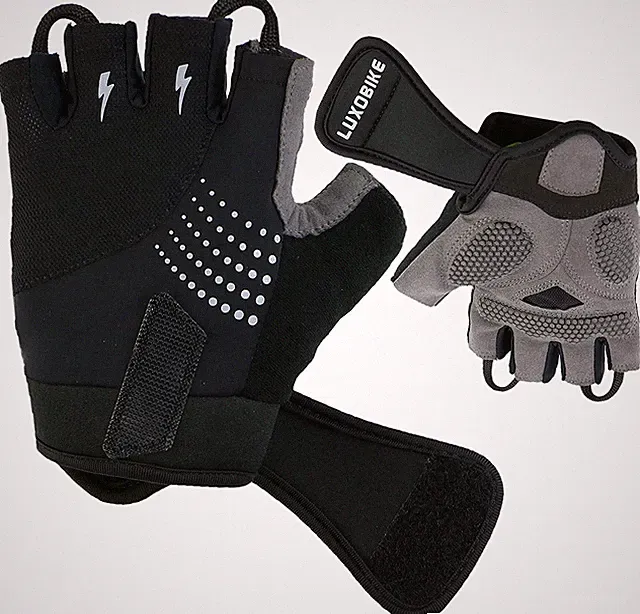 Large Cycling Gloves MTB Road Bike Gloves for Men – Shock Absorbing / Gel Padded