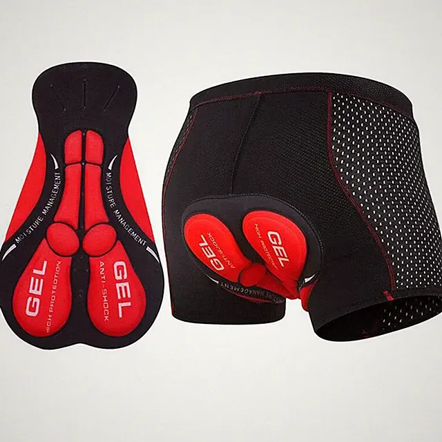 Men's Cycling Underwear Shorts 5D Padded Gel Adsorbent Design MTB Biking Shorts
