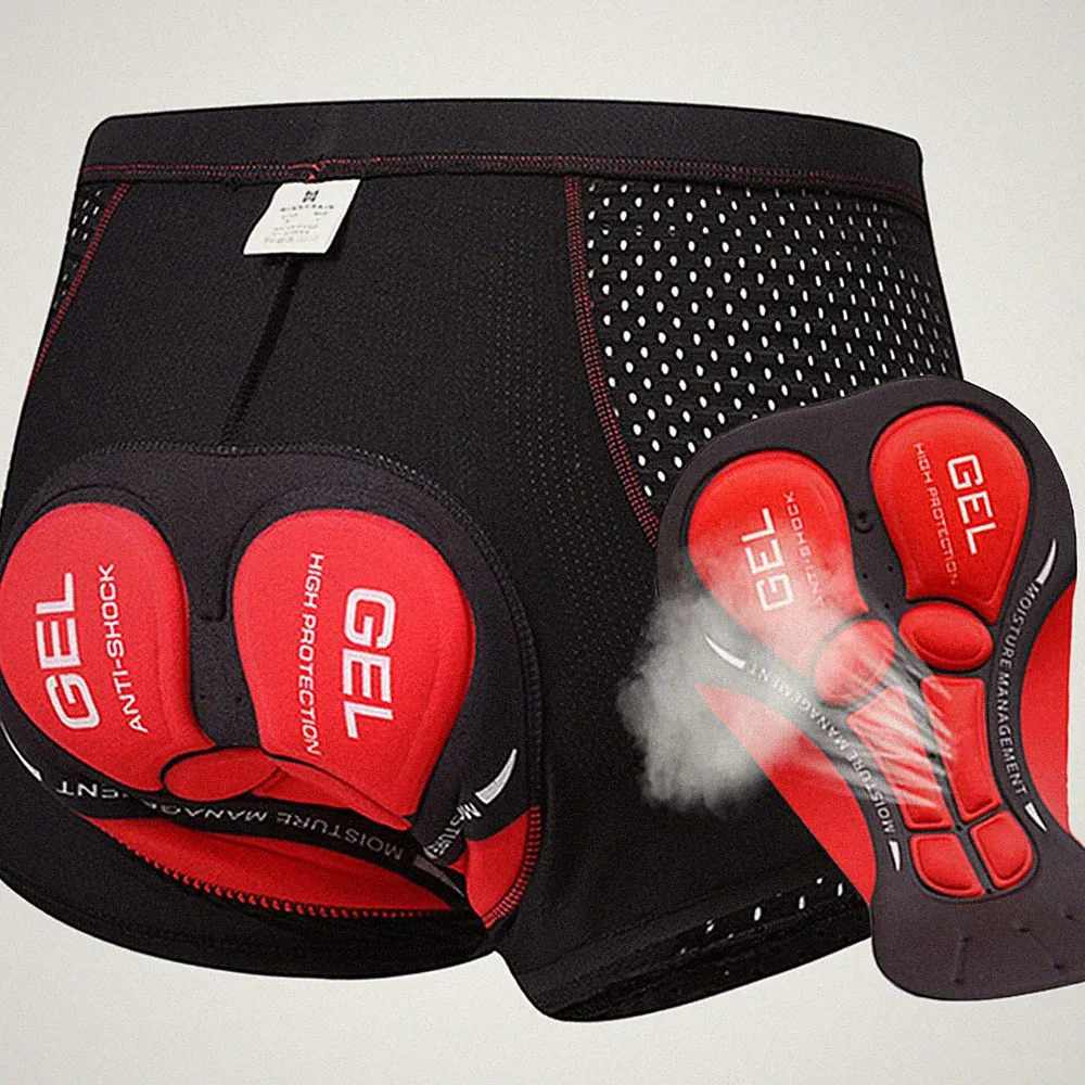 Men Women Cycling Shorts Bicycle Bike Underwear Pants Soft Sponge Gel 3D Padded