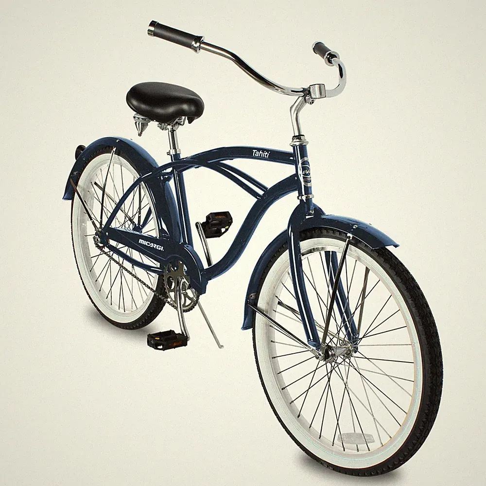 Micargi 26'' Beach Cruiser Bike For Men 1 Speed Cruiser Bicycle Coaster Brake US