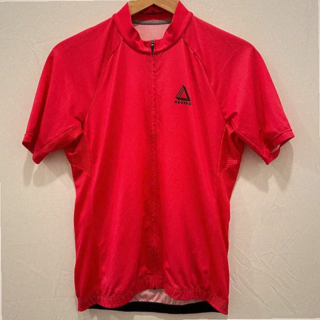 NeoPro Cycling Jersey Mens XL Red Short Sleeve Full Zip Road Bike Bicycle Shirt