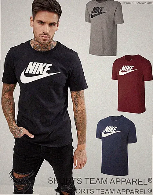 Nike Men's Sportswear T-Shirt Active Short Sleeve Graphic Tee