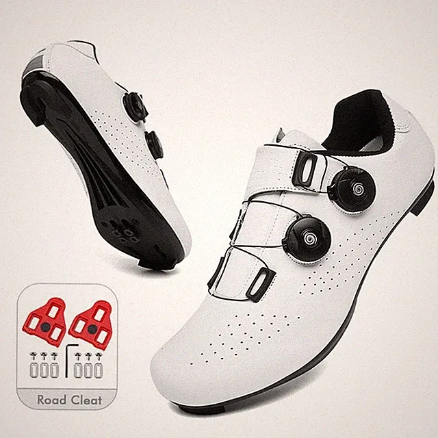 Road Cycling Shoes Sneakers Men's MTB Self-Locking Bike Shoes with SPD Cleats