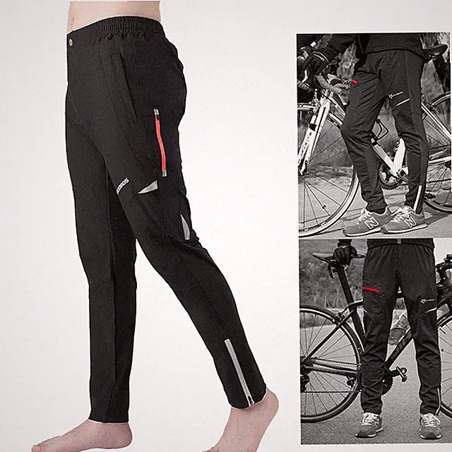 ROCKBROS Men's Sports Running Cycling Pants Training Sweat GymAthleticPants Slim