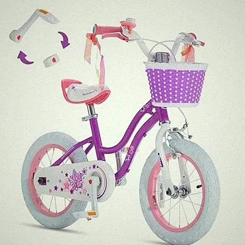 RoyalBaby Girls Bike Classic & EZ Kids Bike Balance 12 14 16 18 20"Inch - Purple