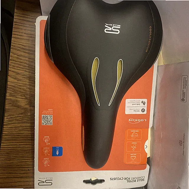 Selle Royal Lookin Moderate Men's Saddle 60° Relaxed Royalgel Bicycle Cycling