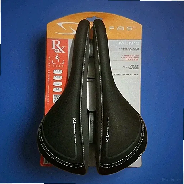 Serfas Performance RX Bike Saddle I.C.S. w/ Anti-Microbial Cover For Men