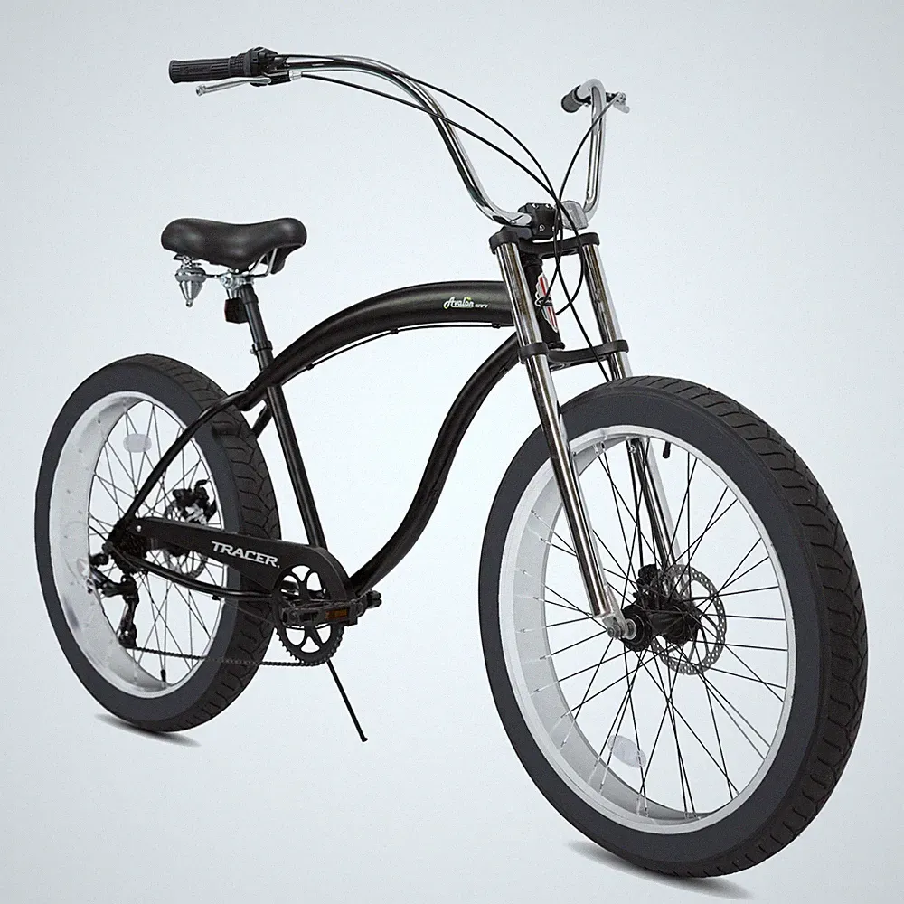 Tracer 29 inch Men 7 Speed Beach Cruiser Bike 29'' Wheel Fat Tire Disc Brake