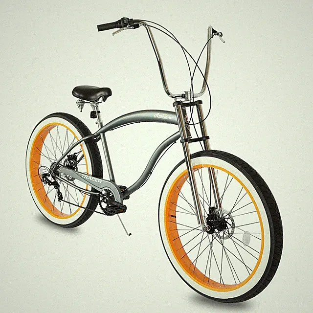 Tracer 29 inch Men Beach Cruiser Bike 7 Speed 29'' Wheel Fat Tire Disc Brake New