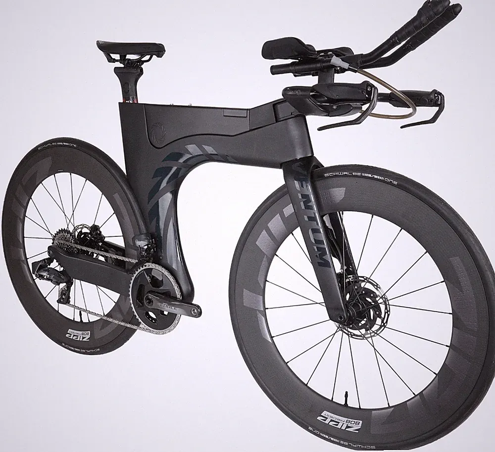 Ventum One Disc Carbon 2x12s TT/Triathlon Bike 51cm Black Zipp 808 SRAM AXS 2022