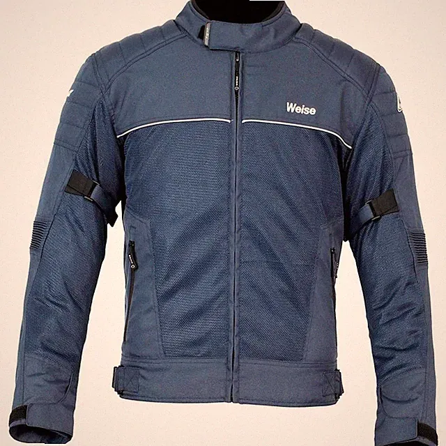 Weise Scout Mesh Summer Vented Motorcycle Motorbike Bike Touring Jacket Blue